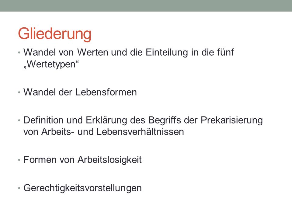 Es gab nur